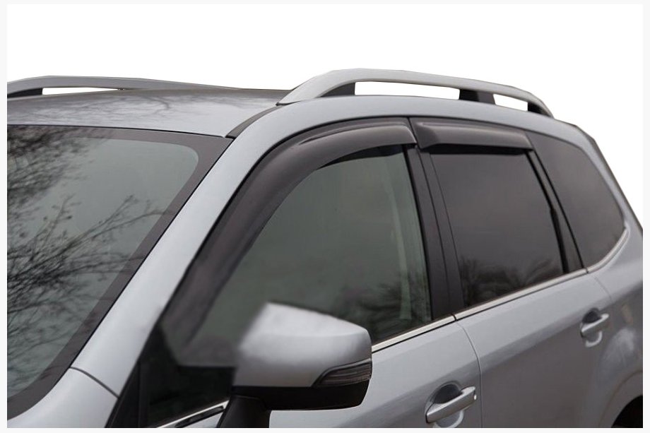 Subaru Forester 2013-2018 рр. Вітровики (4 шт, SIM) Image