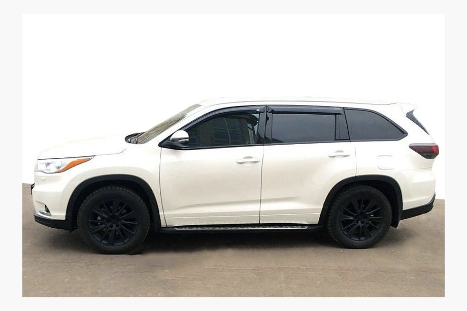 Toyota Highlander 2013-2019 рр. Вітровики (4 шт, SIM) Image
