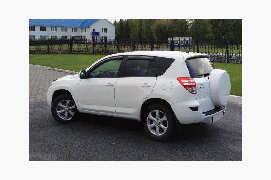 Toyota Rav 4 2006-2013 рр. Вітровики (4 шт, SIM) Image