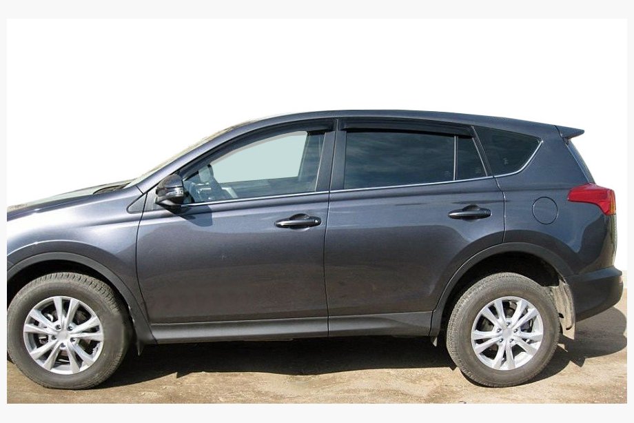 Toyota Rav 4 2013-2018 рр. Вітровики (4 шт, SIM) Фото 1