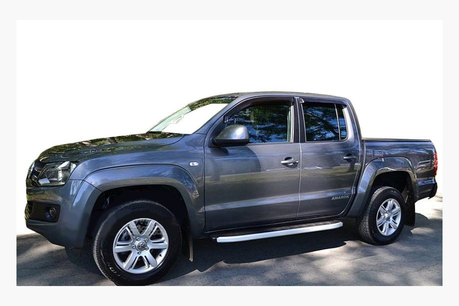 Volkswagen Amarok 2010-2022 рр. Вітровики (4 шт, SIM) Image