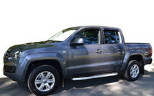 Volkswagen Amarok 2010-2022 рр. Вітровики (4 шт, SIM) фото 1