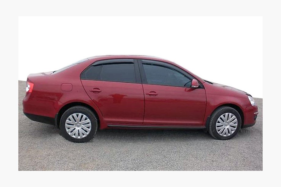 Volkswagen Jetta 2006-2011 рр. Вітровики (4 шт, SIM) Image