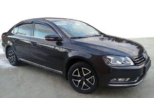 Volkswagen Passat B7 2012-2015 рр. Вітровики SD (4 шт, SIM) фото 1