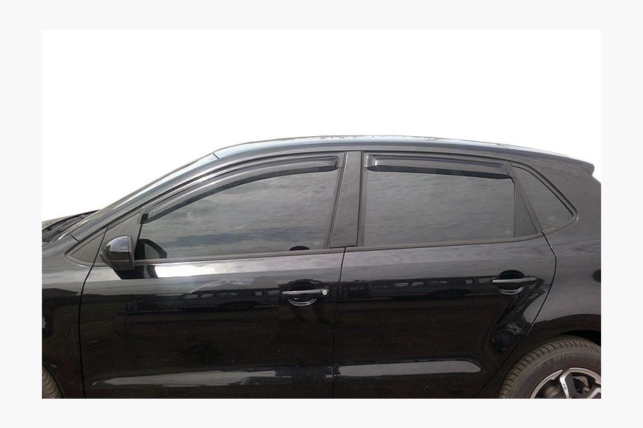 Volkswagen Polo 2010-2017 рр. Вітровики HB (4 шт, SIM) Фото 1