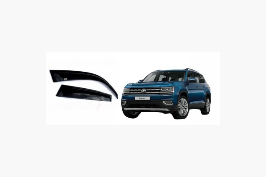 Volkswagen Atlas (Terramont) 2016- рр. Вітровики (4 шт, SIM) Image