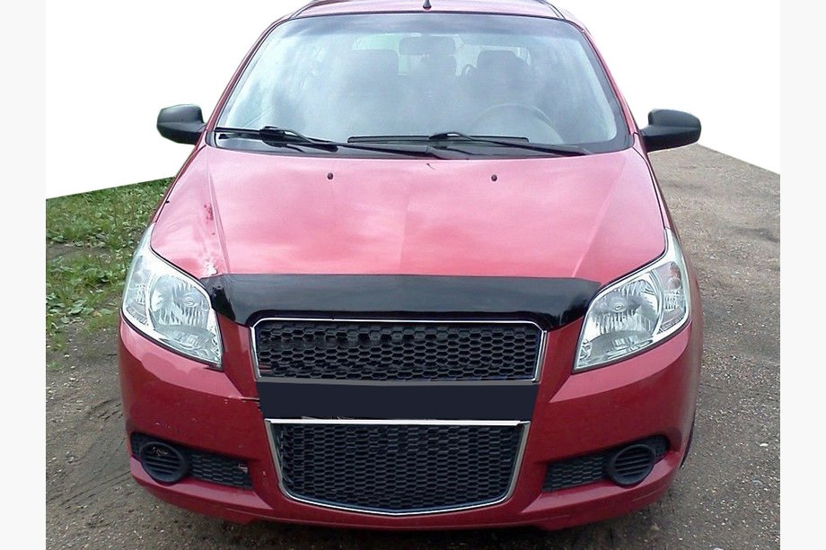 Chevrolet Aveo T250 2005-2011 рр. Дефлектор капота HB (SIM) Image