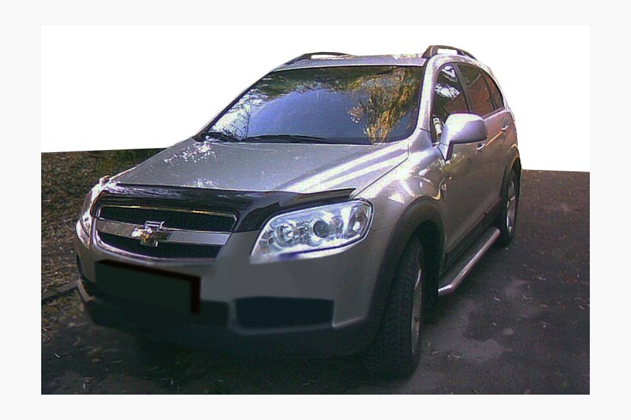 Chevrolet Captiva 2006-2019 рр. Дефлектор капота 2006-2012 (SIM) Image