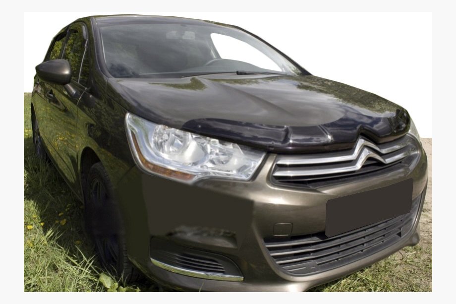 Citroen C-4 2010-2018 рр. Дефлектор капота HB-5д 2011+ (SIM) Image