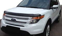 Ford Explorer 2011-2019 рр. Дефлектор капота 2011-2016 (VIP) фото 1