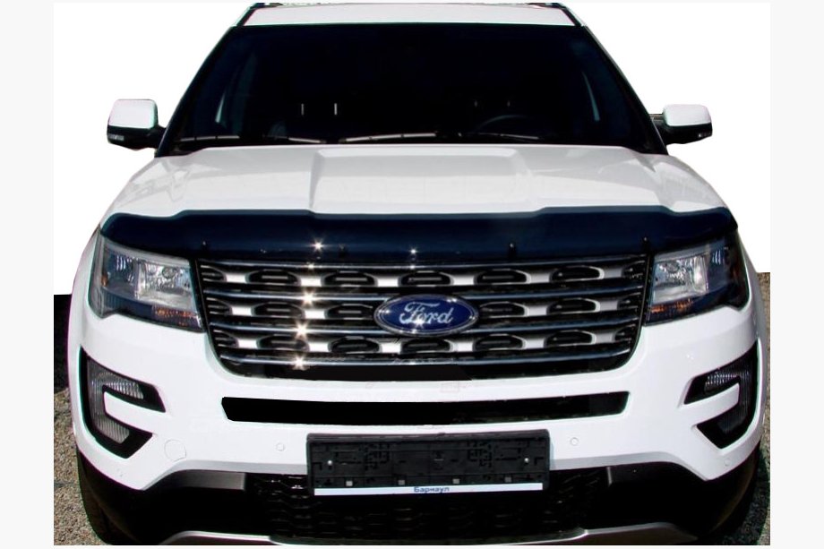Ford Explorer 2011-2019 рр. Дефлектор капота 2016+ (VIP) Image