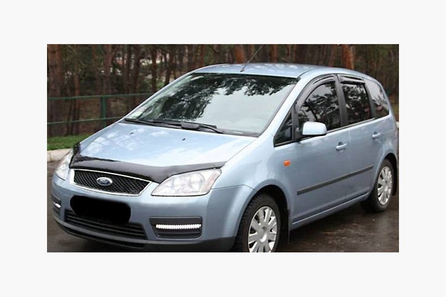 Ford C-Max 2004-2010 рр. Дефлектор капота 2003-2006 (SIM) Image