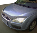 Ford Focus II 2005-2008 рр. Дефлектор капоту під карбон (SIM) фото 1