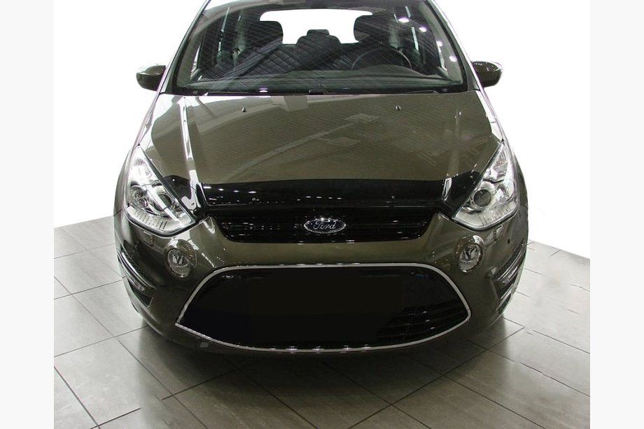 Ford S-Max 2007-2014 рр. Дефлектор капота 2010+ (VIP) Image