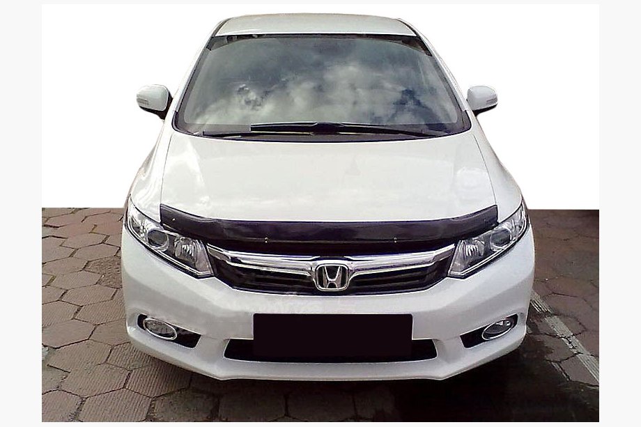 Honda Civic Sedan IX 2011-2016 рр. Дефлектор капоту (SIM) Image