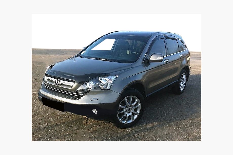 Honda CRV 2007-2011 рр. Дефлектор капота 2007-2009 (SIM) Image