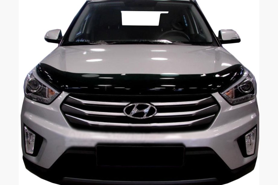 Hyundai Creta 2014-2020 рр. Дефлектор капоту (SIM) Image