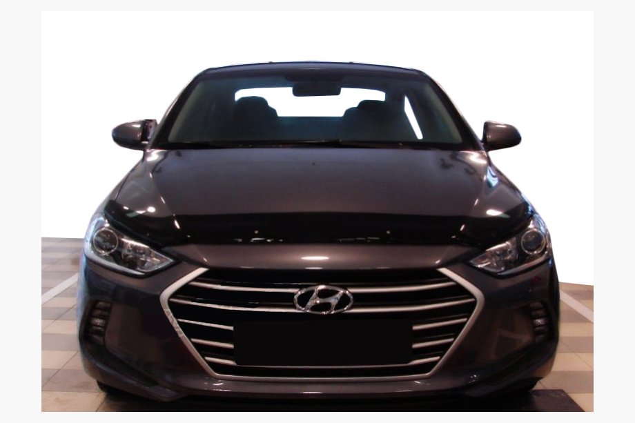 Hyundai Elantra (AD) 2015-2020 рр. Дефлектор капоту (SIM) Image