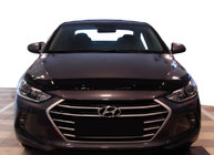 Hyundai Elantra (AD) 2015-2020 рр. Дефлектор капоту (SIM) фото 1