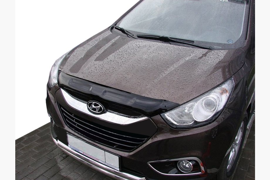 Hyundai IX-35 2010-2015 рр. Дефлектор капоту (SIM) Image