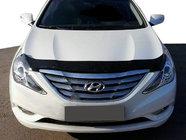 Hyundai Sonata YF 2010-2014 рр. Дефлектор капоту (SIM) фото 1