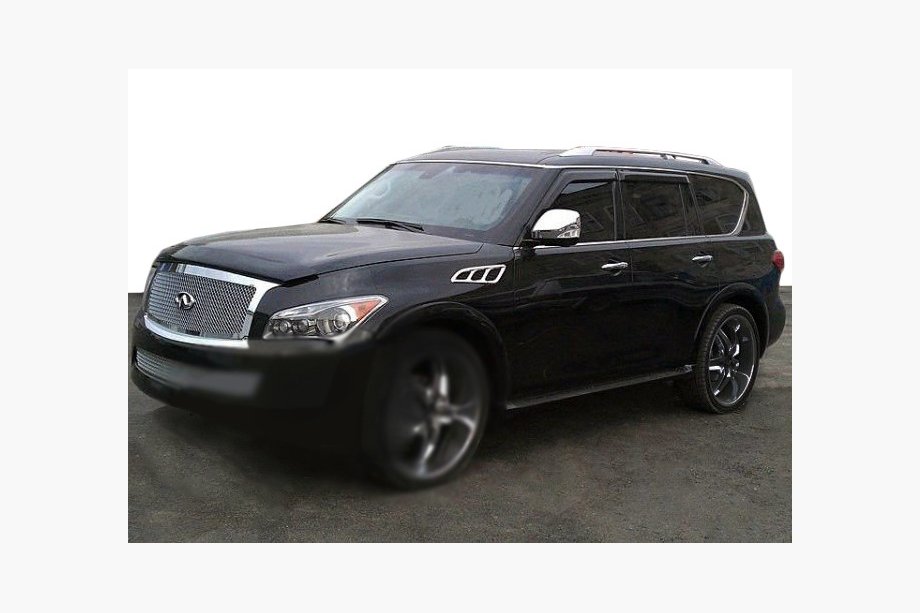 Infiniti QX80 2013-2024 рр. Дефлектор капоту (SIM) Image