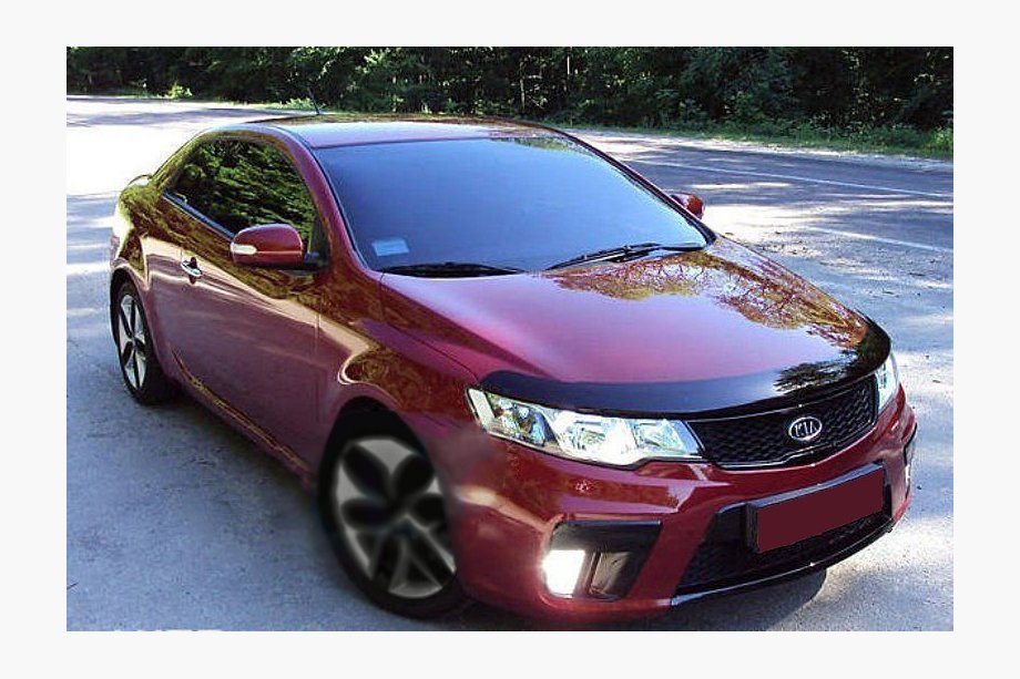 Kia Cerato 2 2010-2013 рр. Дефлектор капота SD 2010-2013 (SIM) Image