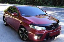 Kia Cerato 2 2010-2013 рр. Дефлектор капота SD 2010-2013 (SIM) фото 1