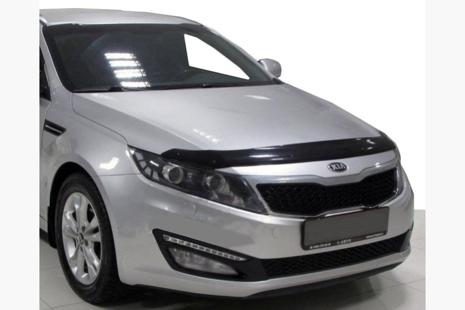Kia Optima 2010-2016 рр. Дефлектор капоту (SIM) Image