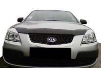 Kia Rio 2005-2011 рр. Дефлектор капоту (SIM) фото 1