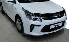 Kia Rio 2017- рр. Дефлектор капота SD/HB 2017+ (SIM) фото 1