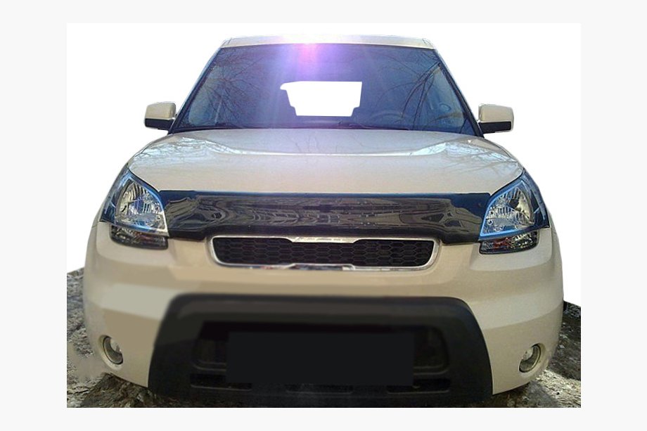 Kia Soul I 2008-2013 рр. Дефлектор капоту (SIM) Image