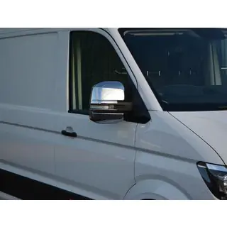 Накладки на дзеркала OmsaLine (4 частини, ABS) Volkswagen Crafter 2016- рр. фото 2