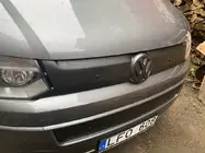 Volkswagen T5 2010-2015 рр. Зимова накладка на верхню решітку фото 2