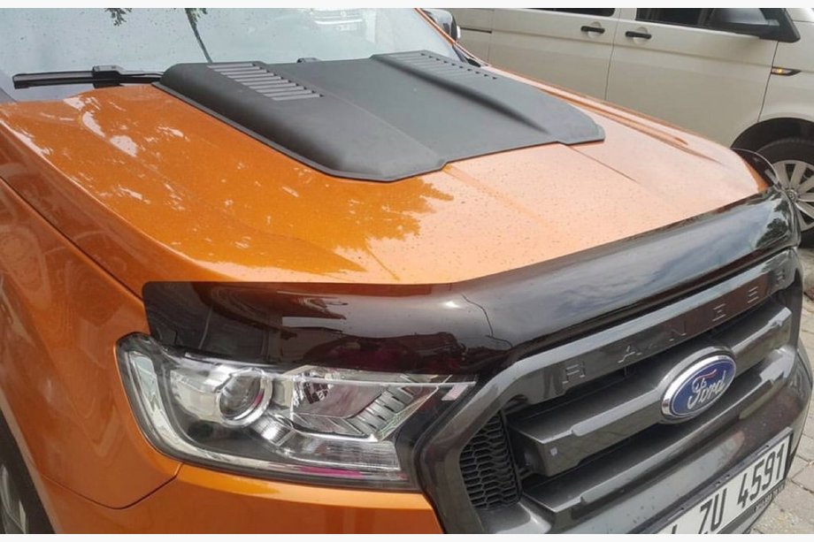 Ford Ranger 2011-2022 рр. Накладка на капот V3 (ABS) Image