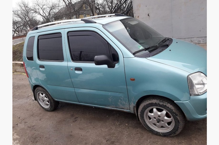 Opel Agila 2000-2007 рр. Рейлінги Хром Image