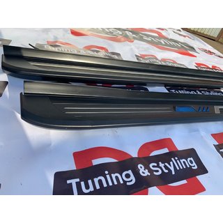 Бокові пороги Оригінал V2 (2 шт, алюміній) Peugeot 5008 2016-2023 рр. фото 1