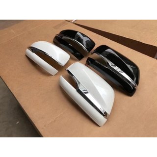 Кришки дзеркал (без повторювача, стиль 2016) Toyota Land Cruiser 200 2007-2021 рр. фото 1