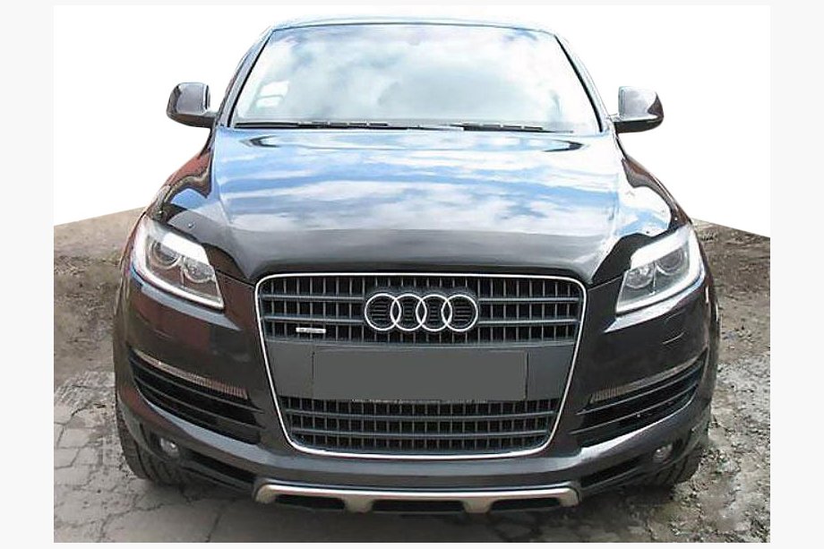 Audi Q7 2005-2015 рр. Дефлектор капота (VIP) Image
