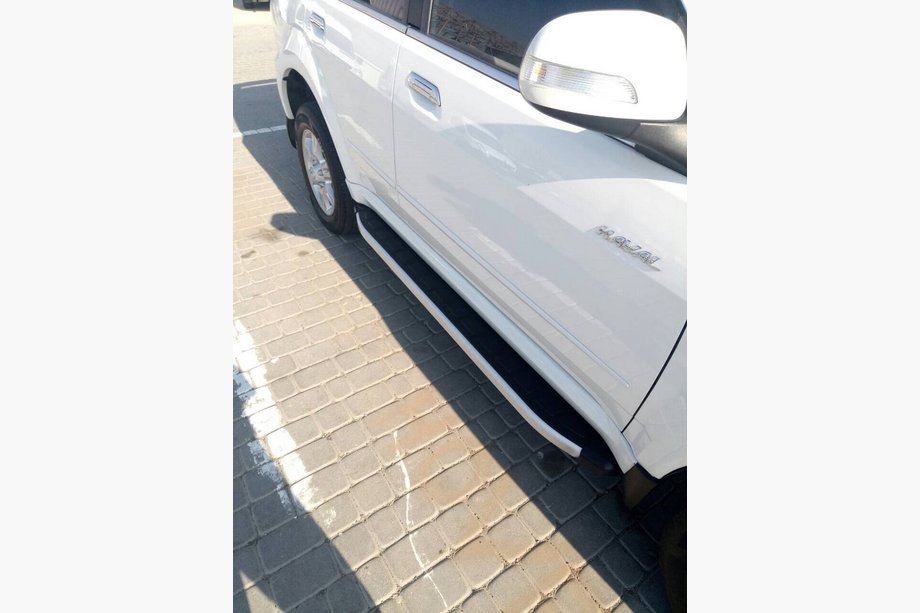 GreatWall Haval/Hover H3 2005-2013 рр. Бокові пороги Fullmond (2 шт., Алюміній) Image