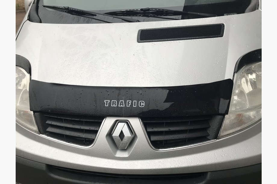 Renault Trafic 2001-2015 рр. Дефлектор капота коротка (VIP) Image
