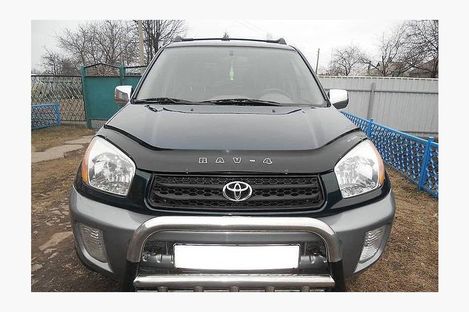 Toyota Rav 4 2001-2005 рр. Дефлектор капота (VIP) Image