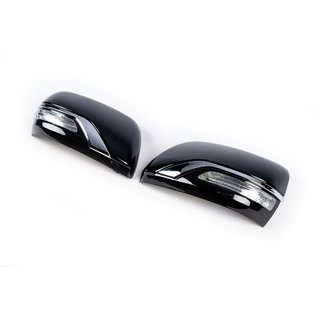 Кришки дзеркал (з повторювачем, стиль 2016) Toyota Land Cruiser Prado 150 2009-2023 рр. фото 1