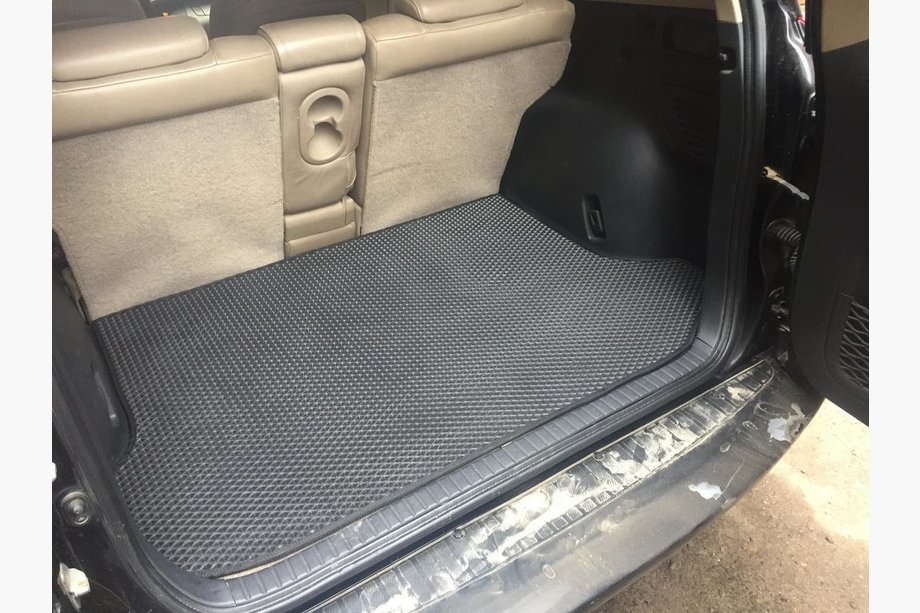 Toyota Rav 4 2006-2013 рр. Килимок багажника (EVA, чорний) Image