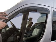 Fiat Ducato 2006-2025 рр. Вітровики (2 шт, Niken) фото 8