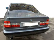 BMW 5 серія E34 1988-1995 рр. Хром планка над номером (нерж.) фото 1