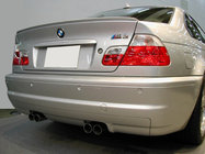 BMW 3 серія E46 1998-2006 рр. Спойлер (Україна, під фарбування) фото 1