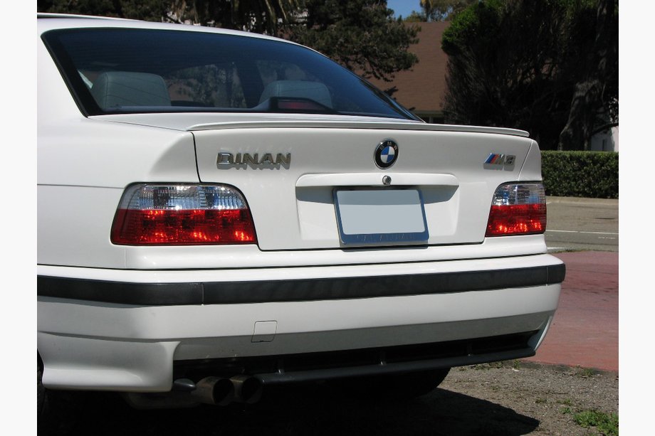 BMW 3 серія E36 1990-2000 рр. Спойлер Lip (для SD/Coupe, під фарбування) Image