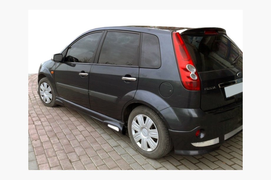 Ford Fiesta 2002-2008 рр. Бокові пороги 2005-2008 (під фарбування) Image
