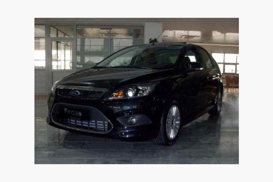 Ford Focus II 2008-2011 рр. Накладка на передній бампер HB (під фарбування) Фото 1